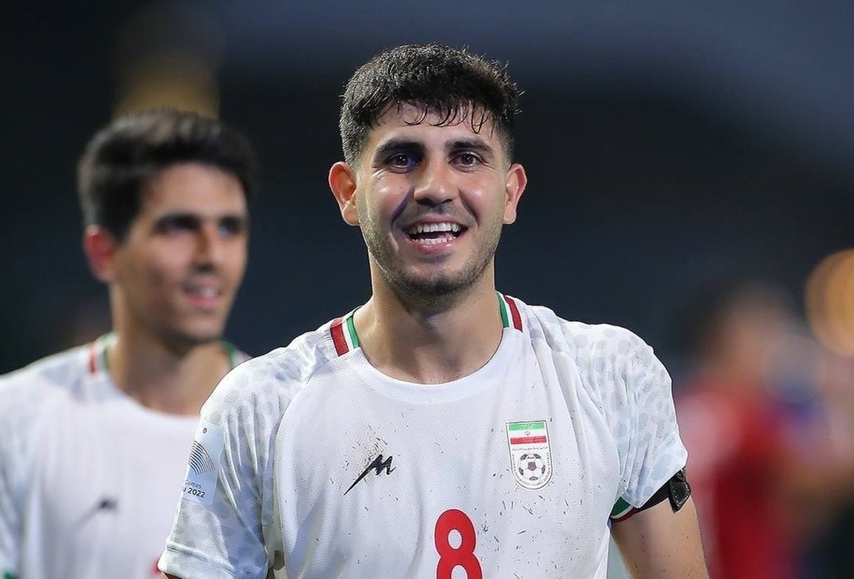 هافبک جدید پرسپولیس همبازیان خود را تحت تاثیر قرار داد.