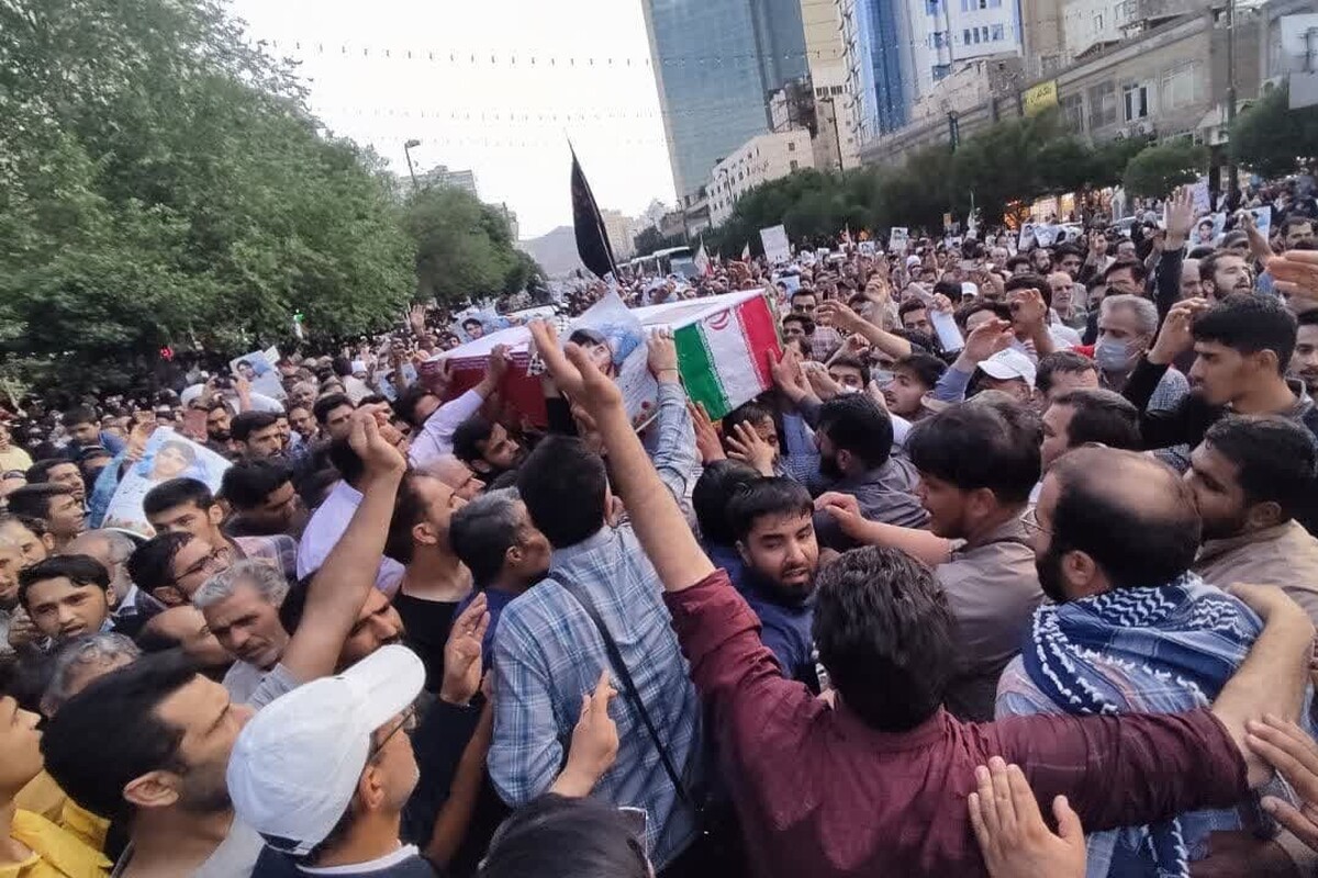 مراسم وداع و تشییع پیکر شهید غیرت «حمیدرضا الداغی» در مشهد آغاز شد.