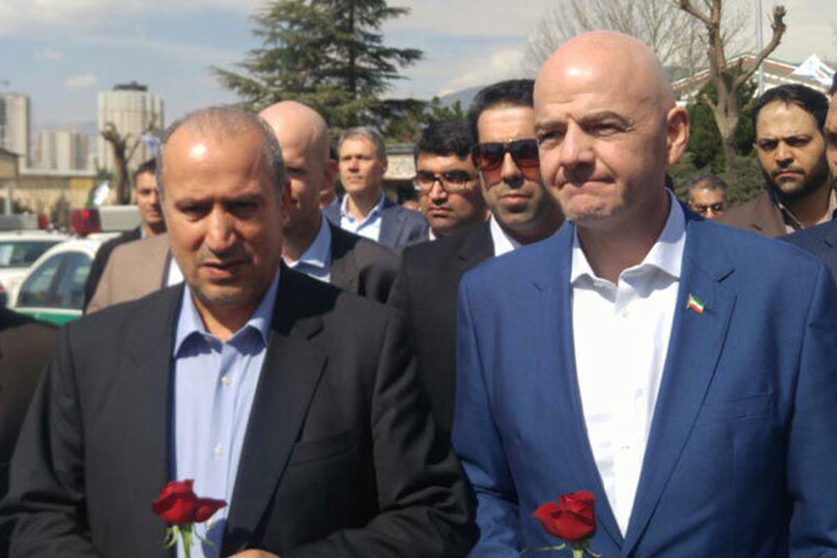 مهدی تاج، رئیس فدراسیون فوتبال ابراز امیدواری کرده که بعد از دیدار با اینفانتینو مشکل بلوکه‌شدن پول‌های ایران حل شود.