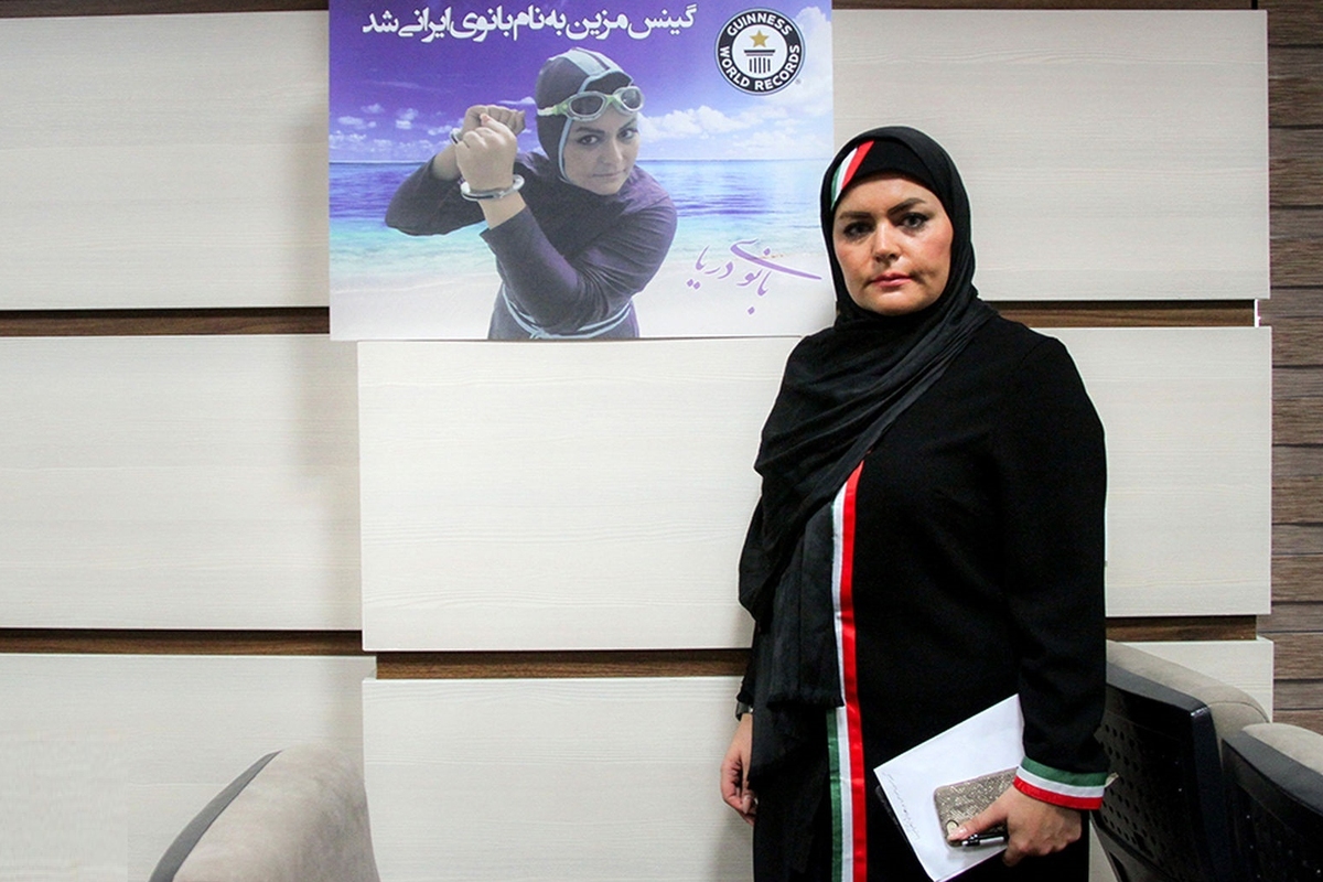 شناگر زن ایرانی موفق شد یک رکورد دیگر را هم به نام خود در گینس ثبت کند.