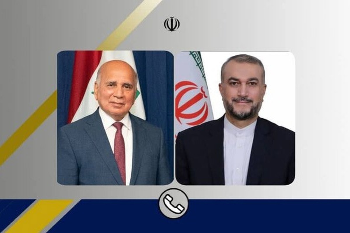 وزرای خارجه ایران و عراق در گفتگوی تلفنی در مورد موضوعاتی از قبیل مناسبات دوجانبه، اتحادیه اروپا، تحولات منطقه و اهمیت حفظ امنیت و ثبات منطقه و مبارزه با تروریسم رایزنی و تبادل نظر کردند.