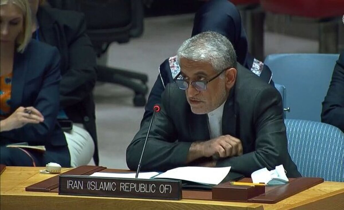 نماینده ایران در سازمان ملل متحد گفت: ایران حمایت از حقوق مشروع فلسطین در مقاومت در برابر ظلم و تجاوز این رژیم آپارتاید در راستای حق تعیین سرنوشت را وظیفه خود می‌داند و تا پایان اشغالگری این سیاست اصولی ما خواهد بود.