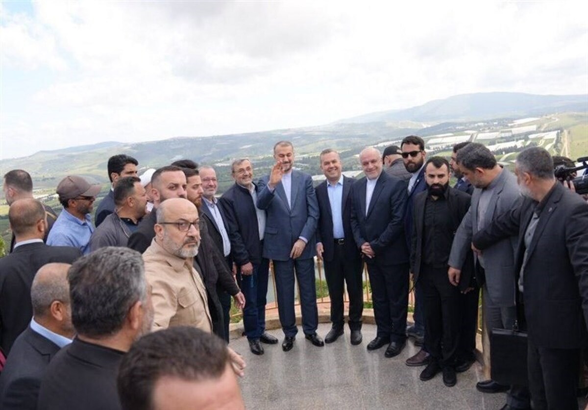 وزیر خارجه جمهوری اسلامی ایران که به جنوب لبنان رفته است، در نزدیک‌ترین نقطه به فلسطین اشغالی بر ادامه حمایت قاطع کشورمان از مقاومت لبنان تاکید کرد.