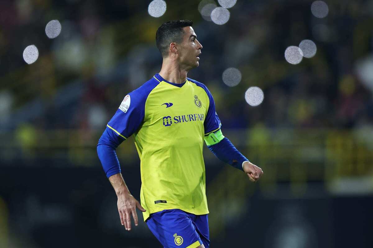 رونالدو موفق شد گل نخست النصر مقابل رائد را به ثمر برساند.