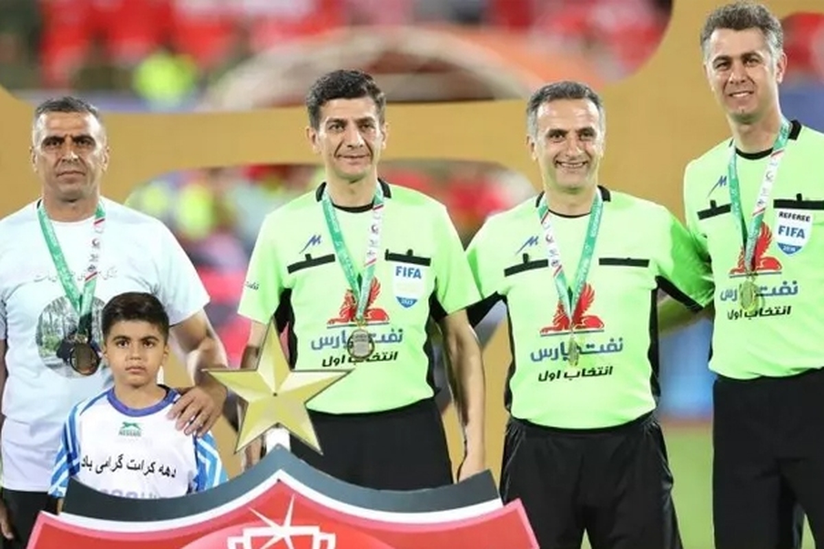 حضور کمک داور دیدار استقلال و پرسپولیس در مراسم جشن قهرمانی پرسپولیس، حسن ظهیری را به دردسر انداخت.