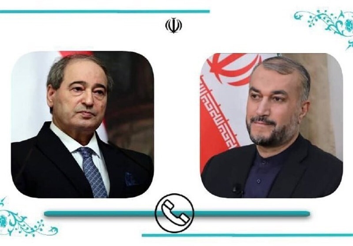 وزرای خارجه ایران و سوریه در گفتگویی تلفنی بر عزم و اراده خود بر اجرایی شدن توافقات انجام شده سفر رئیس جمهور ایران به دمشق تاکید کردند.