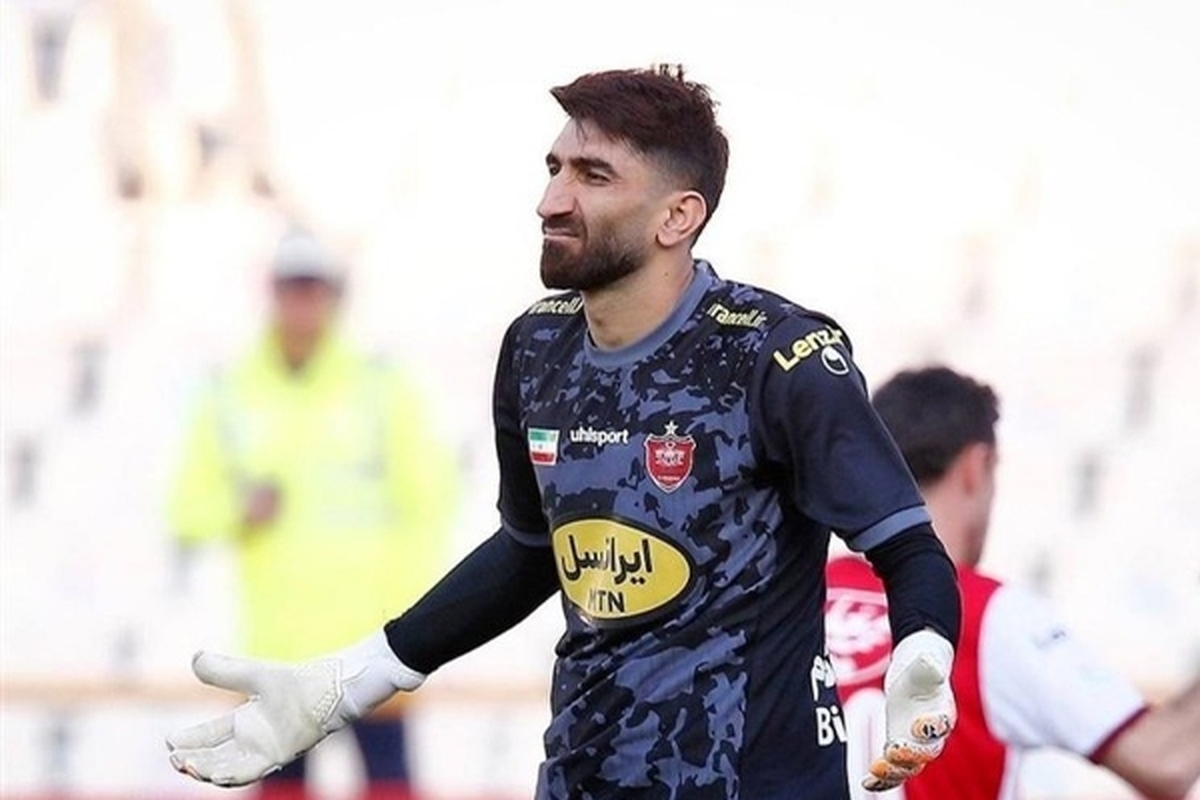 دروازه بان تیم ملی به باشگاه پرسپولیس نوتیس داده است.