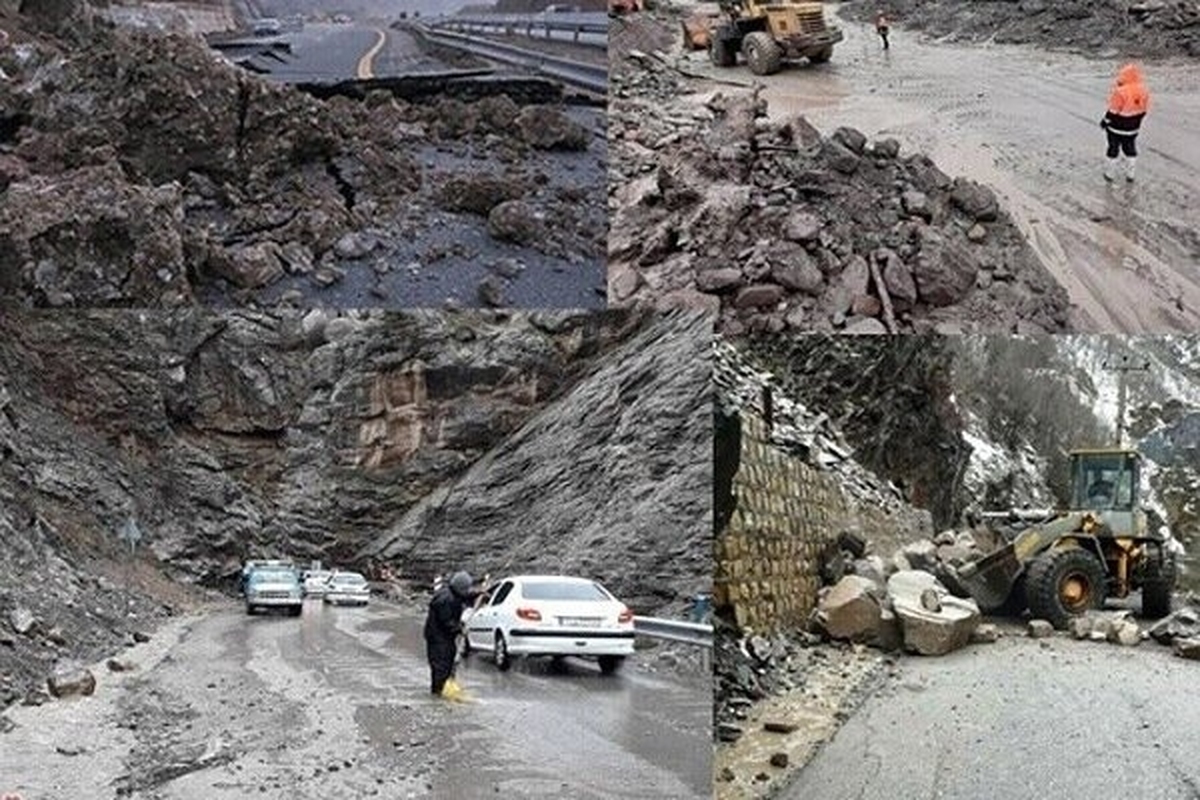 سیل شدید و مهیب روزهای پنجشنبه و جمعه در جاده چالوس حدود ۲۰۰ متر از جاده کرج-چالوس را تخریب کامل کرده و چند تونل کاملا در گل و لای قرار گرفتند.