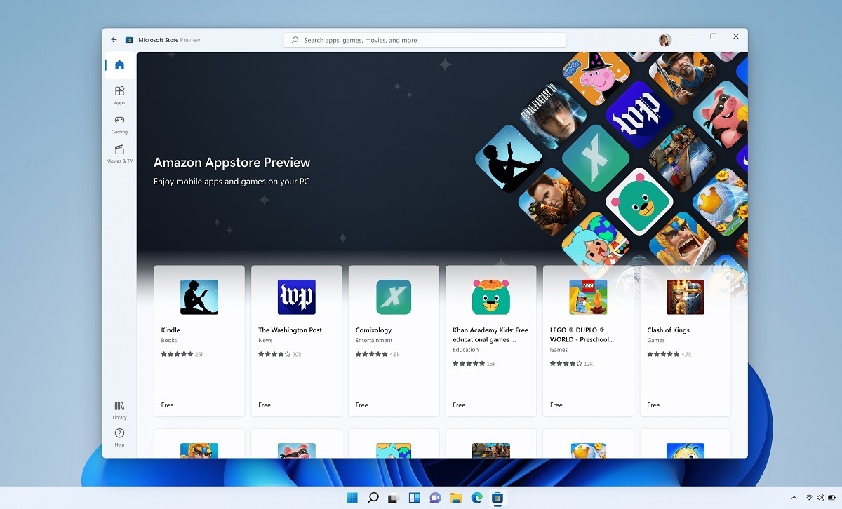 مایکروسافت امکان اشتراک‌گذاری فایل‌ها را در ساب‌سیستم اندرویدِ ویندوز (Windows Subsystem for Android) امکان‌پذیر کرده است.