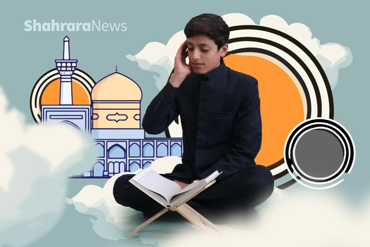 «از چهار سال پیش خادم حرم امام‌رضا(ع) و مشغول خدمت به زائران هستم. زائران به‌ دلیل اینکه سنم کم است با مهربانی با من برخورد می‌کنند که احساس معنوی خوبی برایم دارد.»