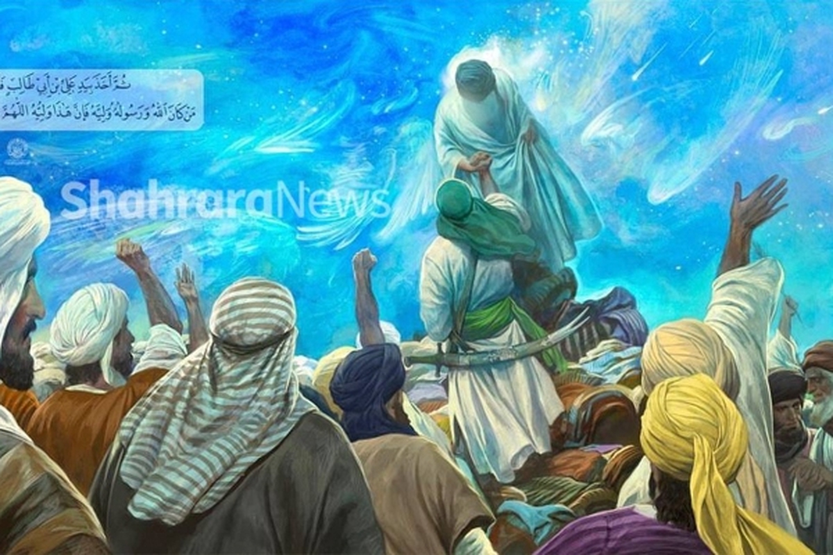 جدیدترین اثر هنری حسن روح‌الامین به مناسبت عید غدیرخم در نجف اشرف رونمایی شد.