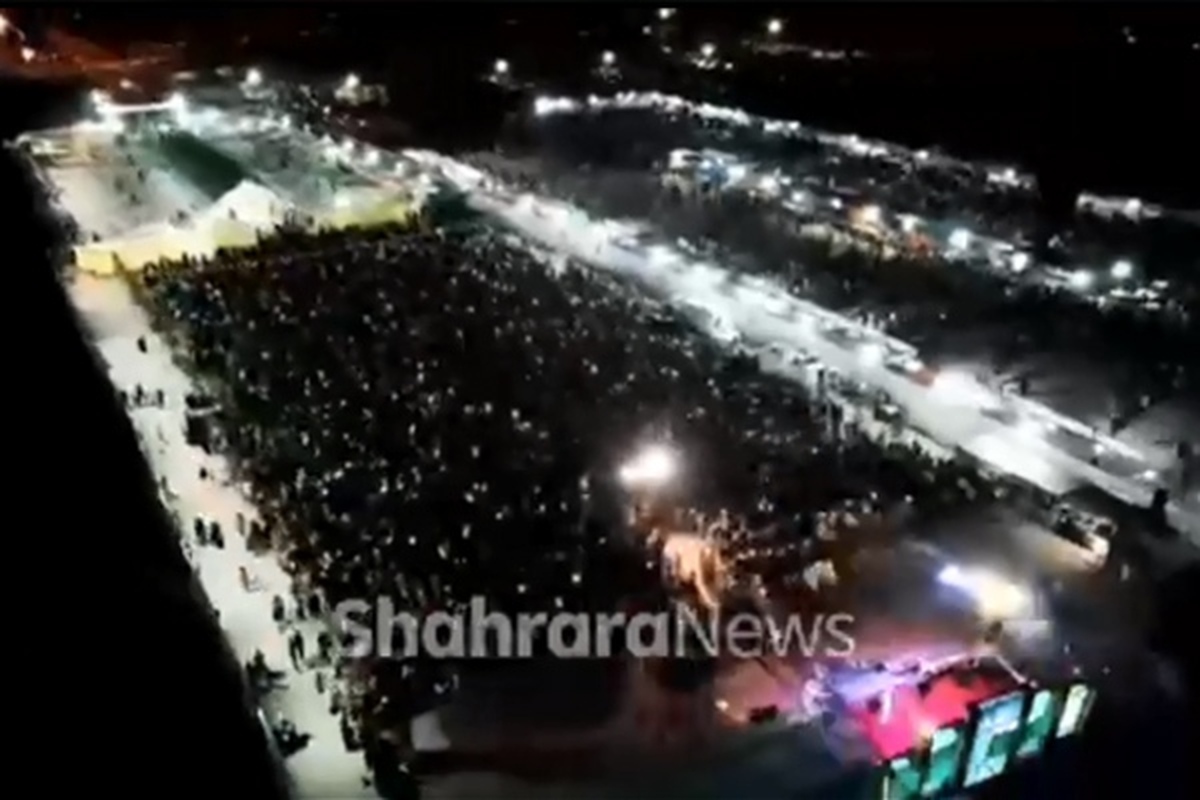 مردم حاشیه شهر مشهد مقدس، استقبال پرشوری از رویداد بین المللی بزرگترین عید داشتند.