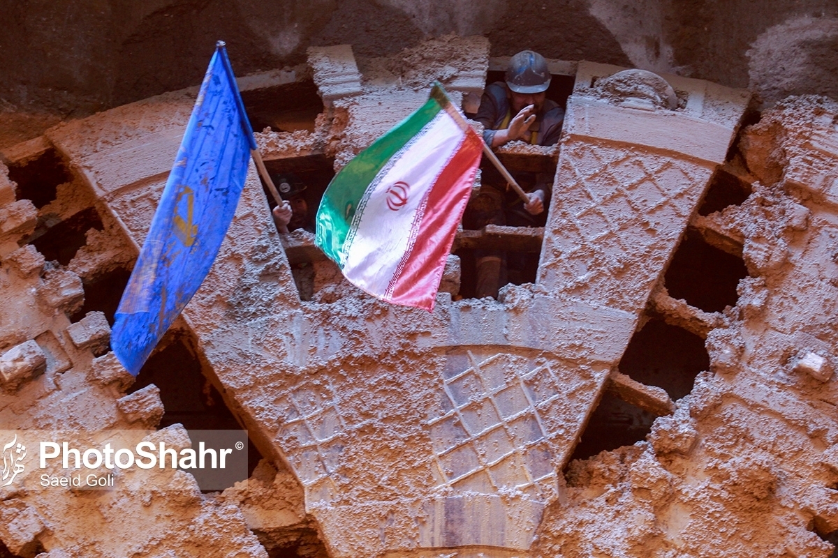 به گفته مدیرعامل شرکت قطارشهری مشهد تمامی قطعات ترافیکی و غیرترافیکی دستگاه حفار به امامت ۴۹ منتقل شده است.