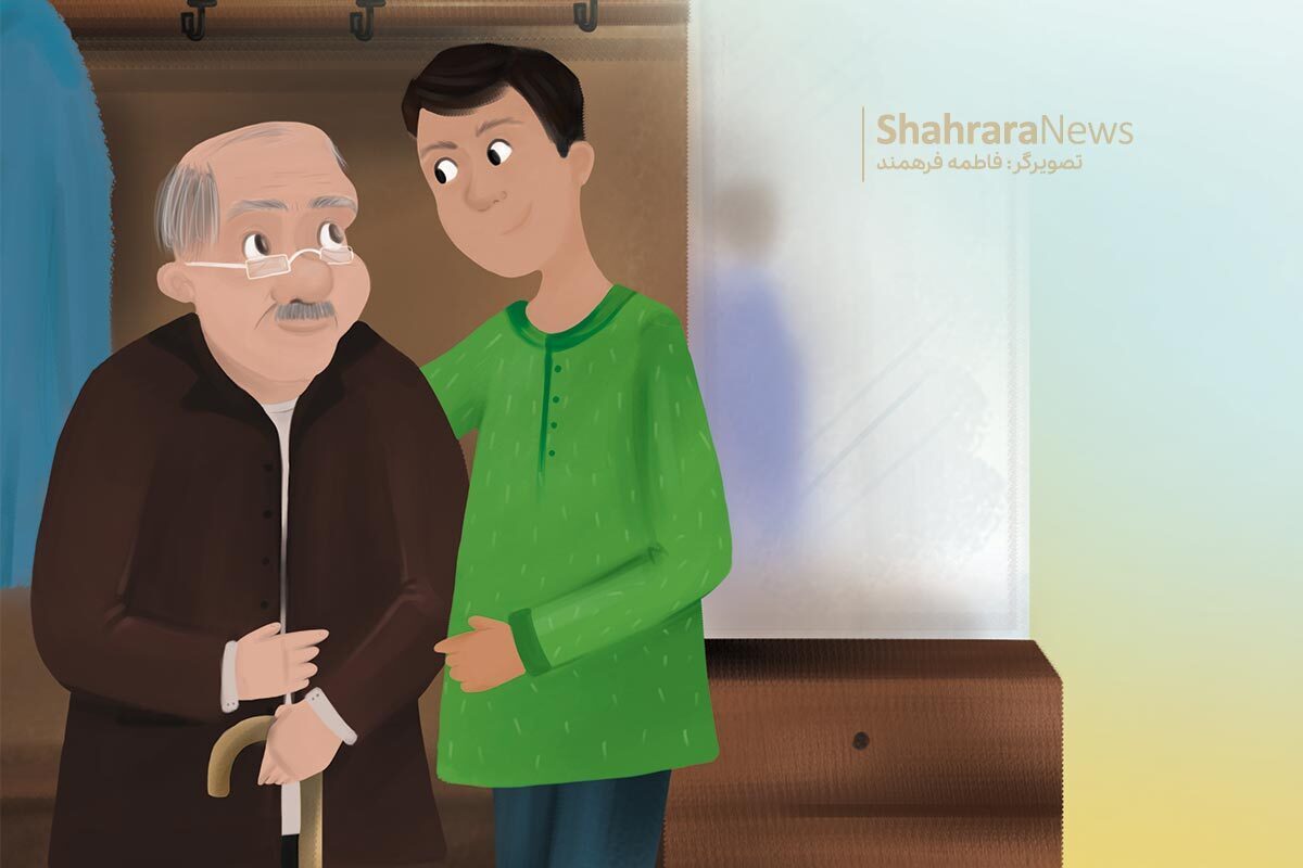 از خوش‌حالی کر شده بودم. نه صدای موسیقی آرام‌بخش آسانسور را می‌شنیدم، نه مانند همیشه صدای خس‌خس سینه‌ی بابابزرگ غصه‌دارم می‌کرد.