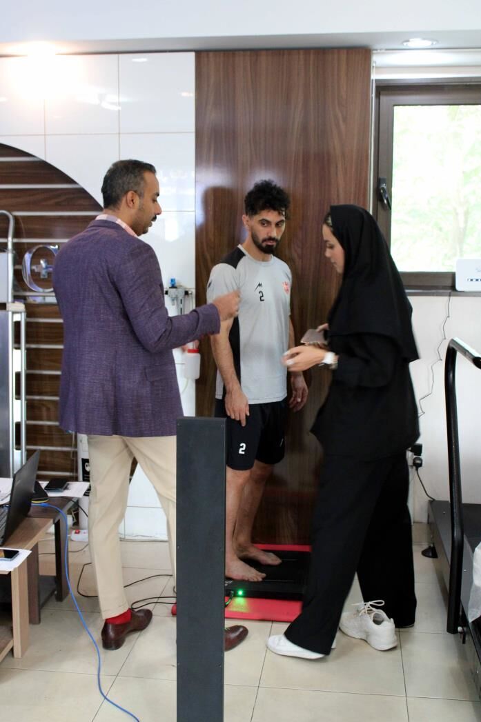 تست پزشکی بازیکنان پرسپولیس + عکس