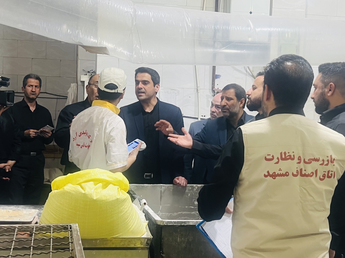 در گشت و بازرسی فرمانداری، اتاق اصناف و دستگاه‌های ذی صلاح از نانوایی‌های مشهد در محدوده قاسم آباد یک‌واحد نانوایی متخلف پلمب شد.
