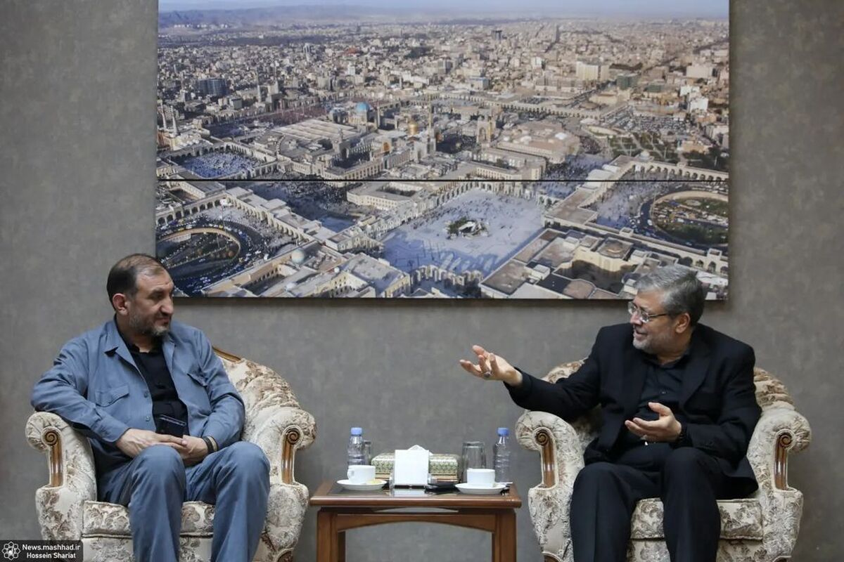 خداقوت شهردار مشهد مقدس به برگزارکنندگان حج + عکس