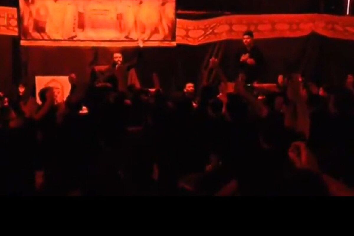مراسم سوگواری و عزاداری ماه محرم در جای جای مشهد مقدس ادامه دارد.