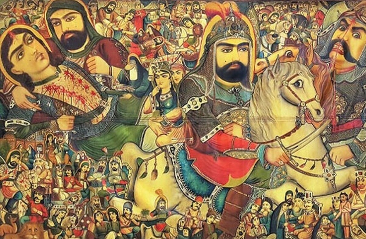 نقاشی قهوه خانه‌ای بر اساس سنت‌های هنر مردمی و دینی و با اثرپذیری از طبیعت نگاری مرسوم آن زمان به دست هنرمندانی مکتب ندیده، در اواخر دوره قاجار و در بحبوحه انقلاب مشروطیت در حدود سال ۱۲۸۵ خورشیدی شروع به بالیدن کرد و در دوره پهلوی به اوج شکوفایی رسید.