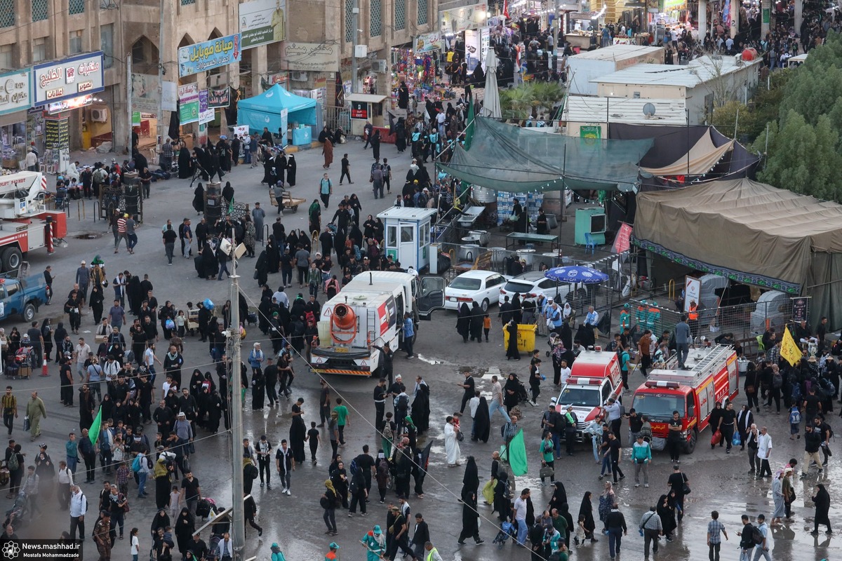 هم‌زمان با ایام اربعین حسینی و حضور میلیونی زائران حسینی از سراسر جهان در کشور عراق، شهرداری مشهد نیز همانند سال‌های گذشته اقدام به خدمت‌رسانی به زائران حسینی می‌کند.