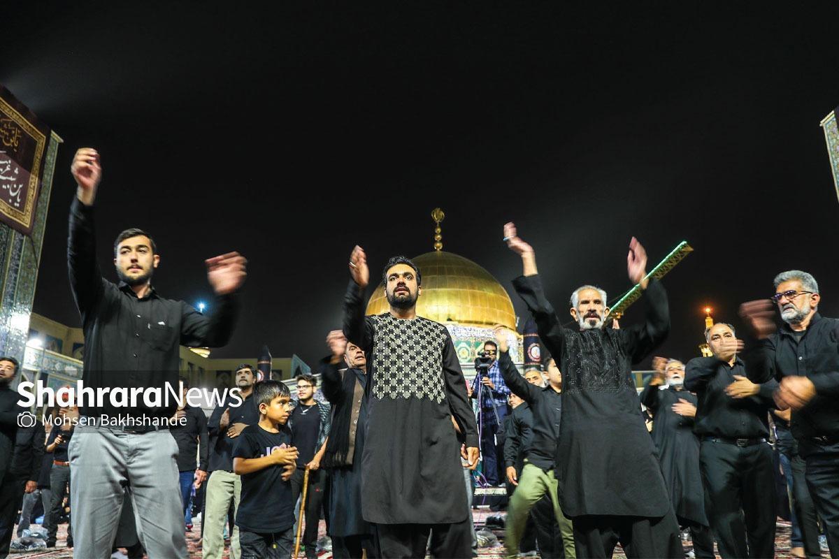 هیئات مذهبی از ۱۳ استان کشور در دهه آخر صفر در حرم مطهر رضوی عزاداری می‌کنند.