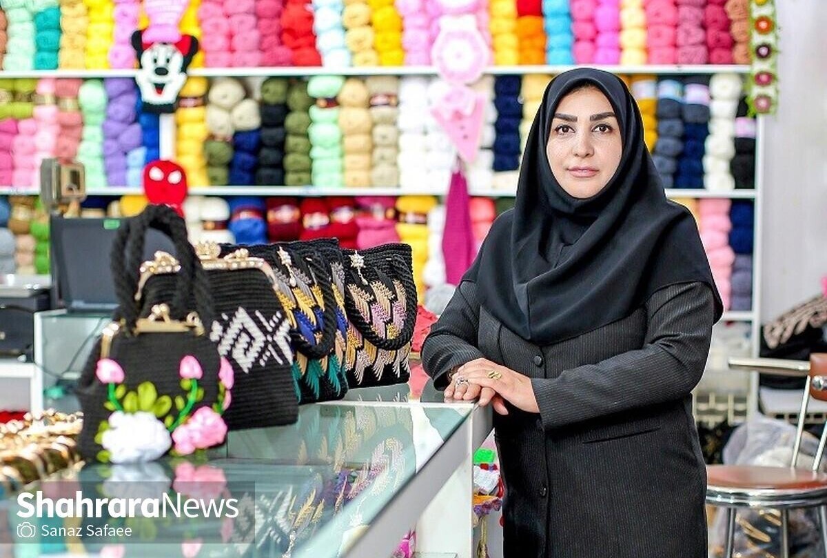 ایجاد اشتغال برای ۳۰۰ نفر توسط بانوی کارآفرین برتر در خراسان رضوی| تجارت از کوچه‌های بن بست تا آن سوی مرز‌ها