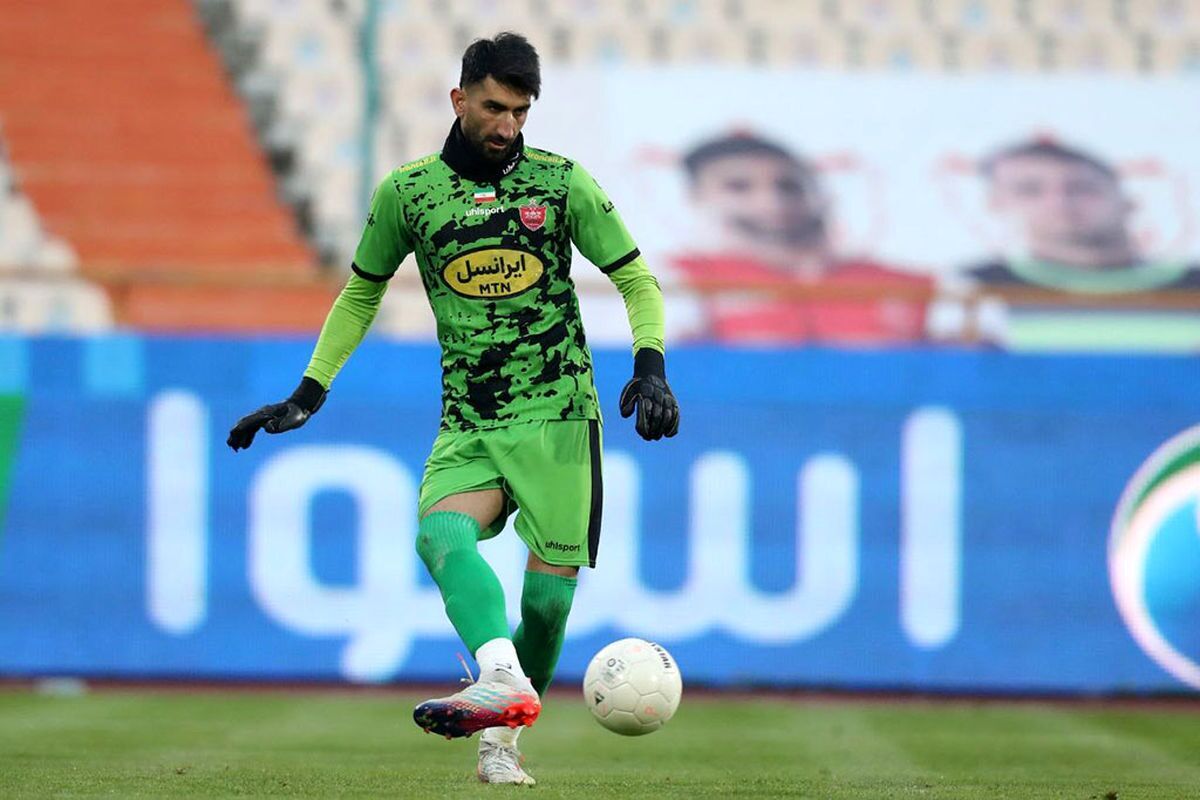 دروازه بان پرسپولیس مشکلی برای همراهی این تیم ندارد.