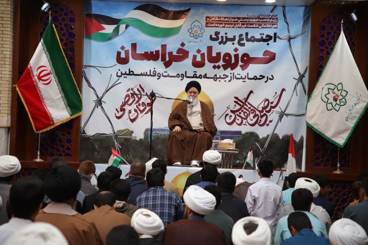 آیت‌الله علم‌الهدی در اجتماع حوزویان خراسان در حمایت از جبهه مقاومت اسلامی فلسطین گفت: طوفان الاقصی شرایطی ایجاد کرد که آمریکا باور کند از طریق اسرائیل نمی‌تواند به رؤیای جهان‌خواری خود دست پیدا کند. ظهور نزدیک است و این مهم‌ترین دستاورد عملیات طوفان الاقصی خواهد بود.