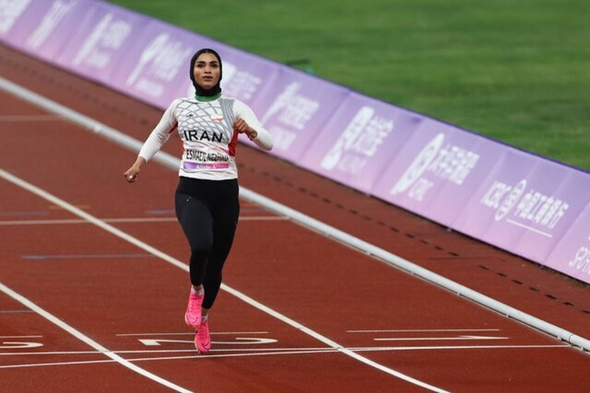 دونده سرعتی ایران در فینال دوی ۱۰۰ متر زنان هفتم شد.