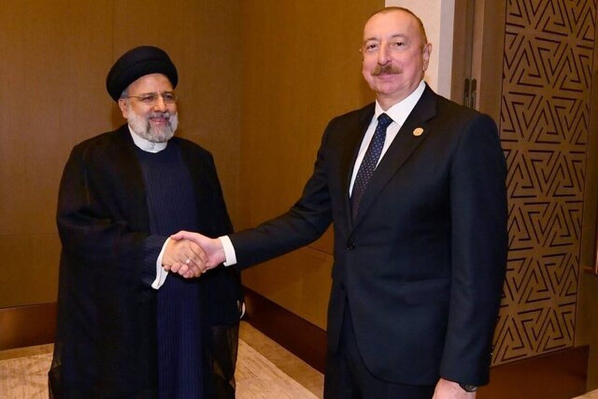 الهام علی‌اف رئیس جمهوری آذربایجان در تاشکند با سید ابراهیم رئیسی دیدار و گفت‌وگو کرد.