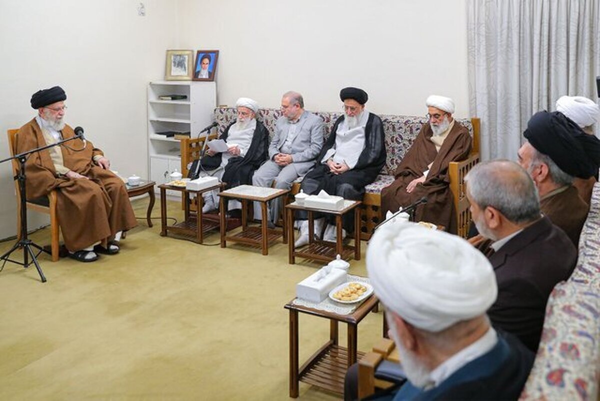 فقها و حقوقدانان شورای نگهبان با رهبر انقلاب اسلامی دیدار کردند.