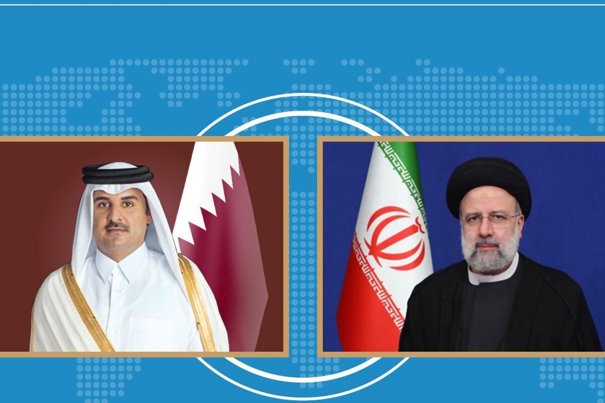 رییس جمهور و امیر قطر درباره اوضاع غزه با هم گفت وگو کردند.