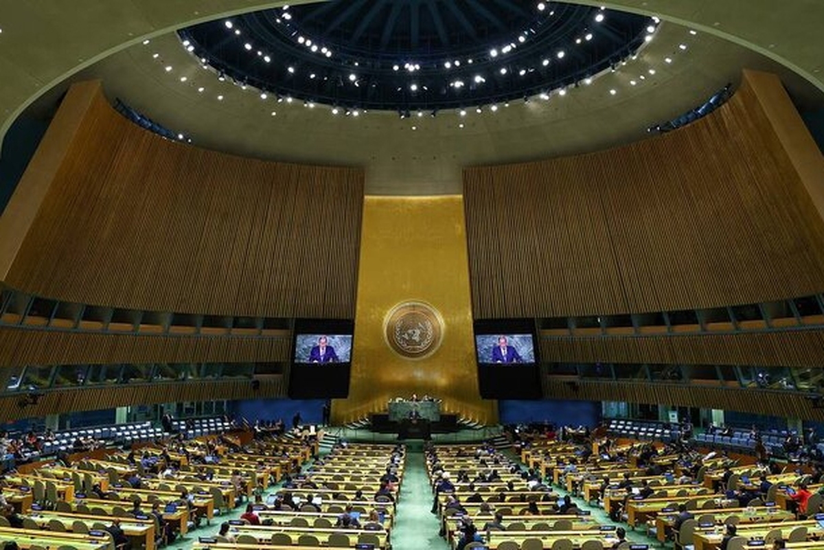 مجمع عمومی سازمان ملل پیش نویس قطعنامه روسیه را درباره عدم استقرار تسلیحات در فضا تصویب کرد.