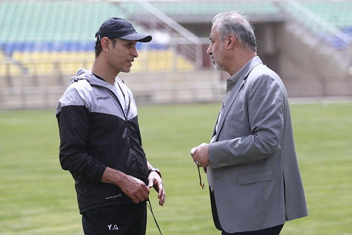 سرمربی و مدیرعامل پرسپولیس با هم صلح کردند!