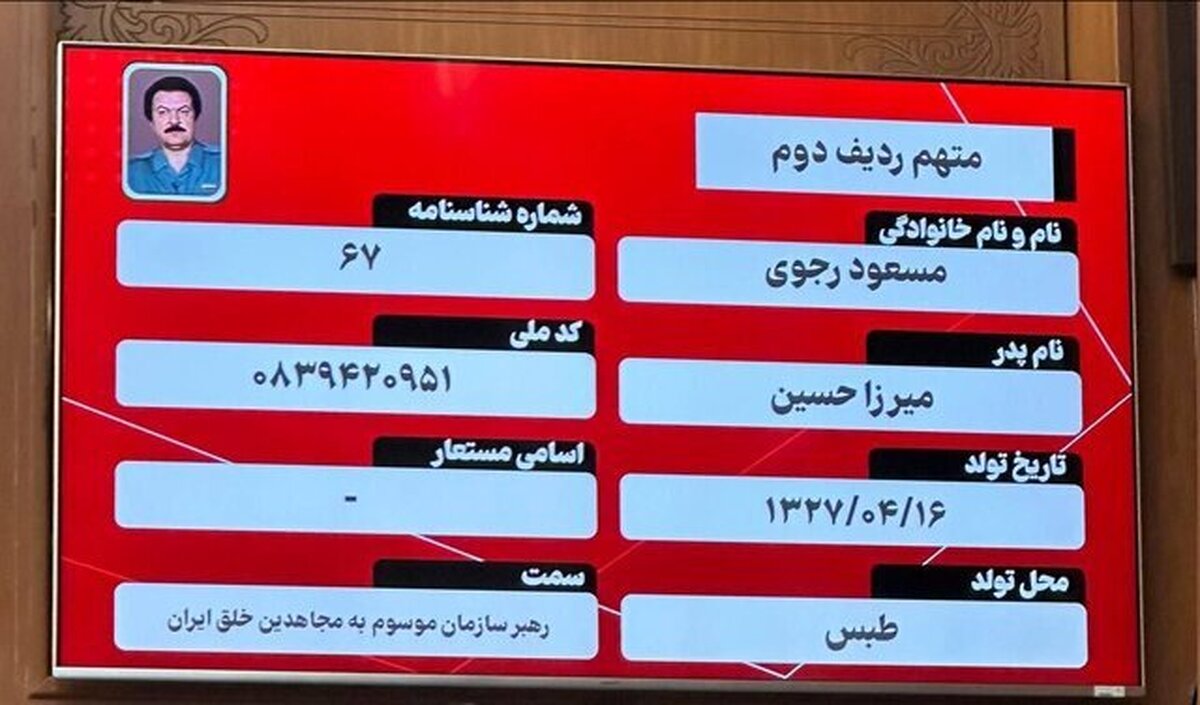 درج کد ملی در مشخصات متهمان پرونده «سازمان مجاهدین خلق» (گروهک تروریستی منافقین) در اولین جلسه دادگاه این پرونده، ابهاماتی را برای افکار عمومی ایجاد کرده است.