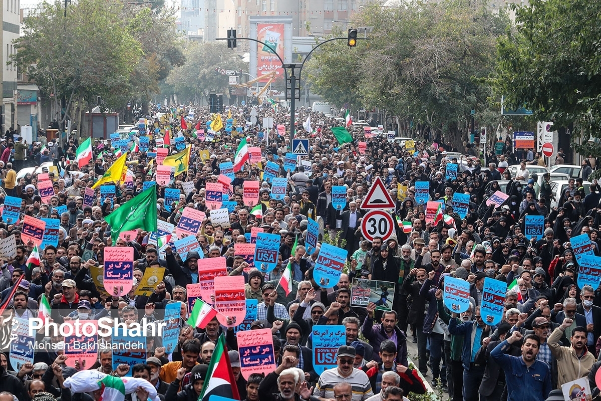 فردا جمعه ۲۴ آذرماه بعد از نماز جمعه، راهپیمایی سراسری در خراسان رضوی در حمایت از مردم مظلوم فلسطین و محکومیت جنایات رژیم صهیونیستی برگزار می‌شود.