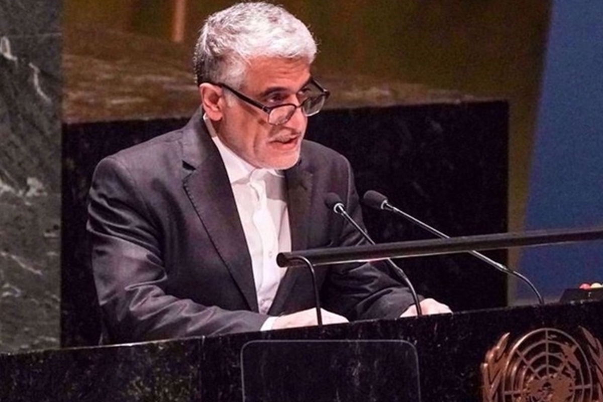 نماینده دائم کشورمان در نیویورک اعلام کرد که آمریکا تمام اعتبار خود را صرف حمایت از نسل کشی در غزه کرده است.