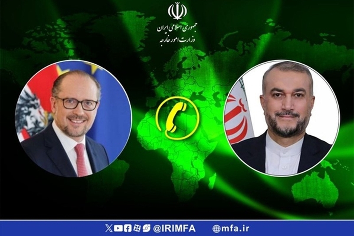 وزیر امور خارجه اتریش در تماس تلفنی با وزیر امور خارجه ایران در خصوص ضرورت اجتناب از افزایش درگیری‌ها در منطقه، برقراری آتش بس فوری در غزه و و برخی موضوعات دوجانبه تاکید کرد.