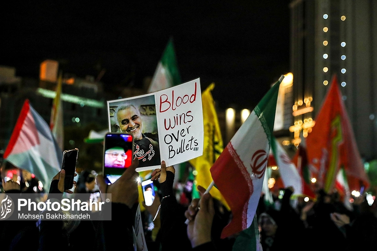 راهپیمایی مردمی در حمایت از مردم مظلوم غزه و عملیات موفقیت آمیز «وعده صادق» سپاه پاسداران انقلاب اسلامی ایران فردا بعد از اقامه نماز جمعه در مشهد و خراسان رضوی برگزار می‌شود.