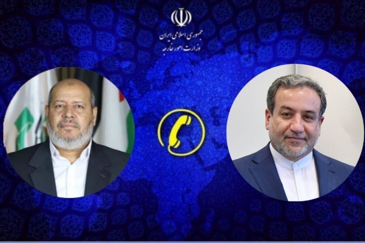 وزیر امور خارجه جمهوری اسلامی ایران و رئیس دفتر سیاسی جنبش حماس در غزه در گفت وگوی تلفنی آخرین تحولات غزه را بررسی و بر پایداری ملت فلسطین تا تحقق حقوق حقه خود تاکید کردند.