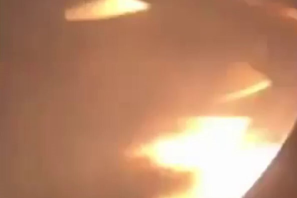 تصاویری از مسافران در حال گذراندن لحظات وحشتناک و پر از اضطراب پس از برخورد پرنده با موتور هواپیمای خطوط هوایی سعودی اندکی پس از برخاستن از فرودگاه جیزان منتشر شده است. خوشبختانه خلبان توانست اوضاع را کنترل کند و هواپیما بدون تلفات جانی در فرودگاه ملک عبدالله بن عبدالعزیز جیزان فرود آمد.