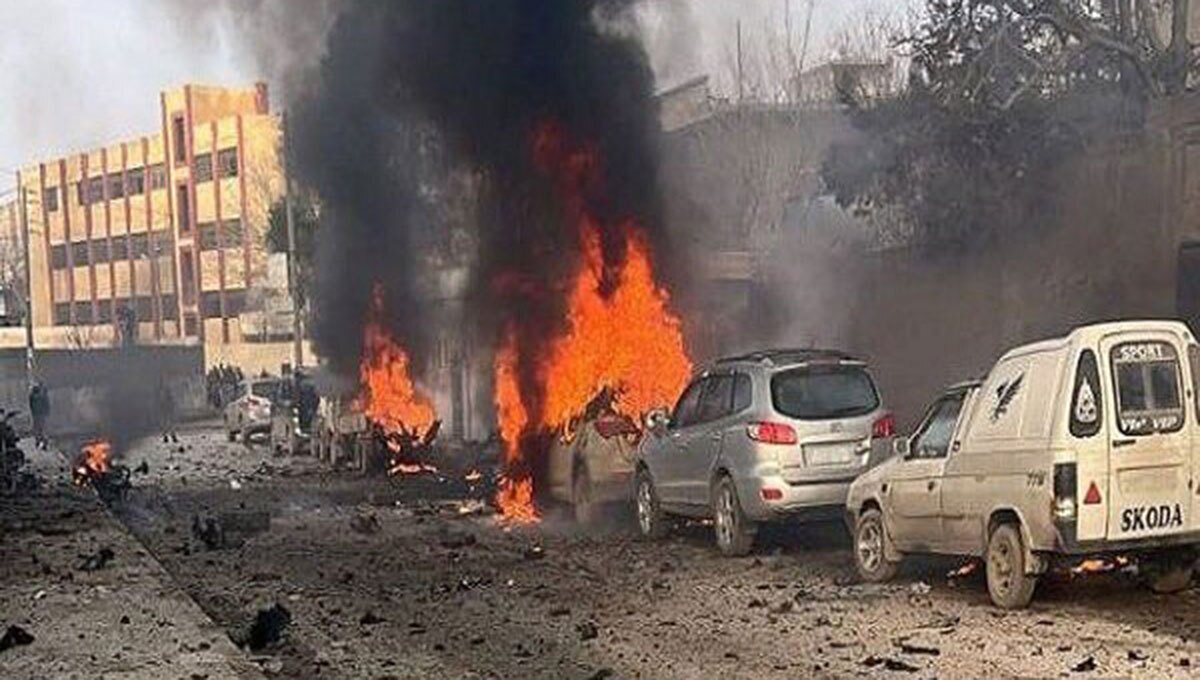 منابع خبری گزارش دادند که یک دستگاه خودرو بمب گذاری شده در شهر منبج در استان حلب سوریه منفجر شده است.