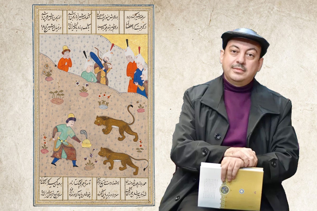 سجاد آیدنلو، شاهنامه پژوه درباره تأثیرپذیری نظامی گنجوی از فردوسی و جایگاه زبان فارسی نزد اقوام ایرانی می‌گوید.