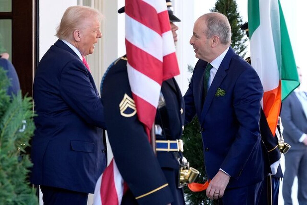 رئیس‌جمهور آمریکا در دیدار با نخست وزیر ایرلند مدعی شد: «هیچ‌کس نمی‌خواهد مردم غزه را اخراج کند.