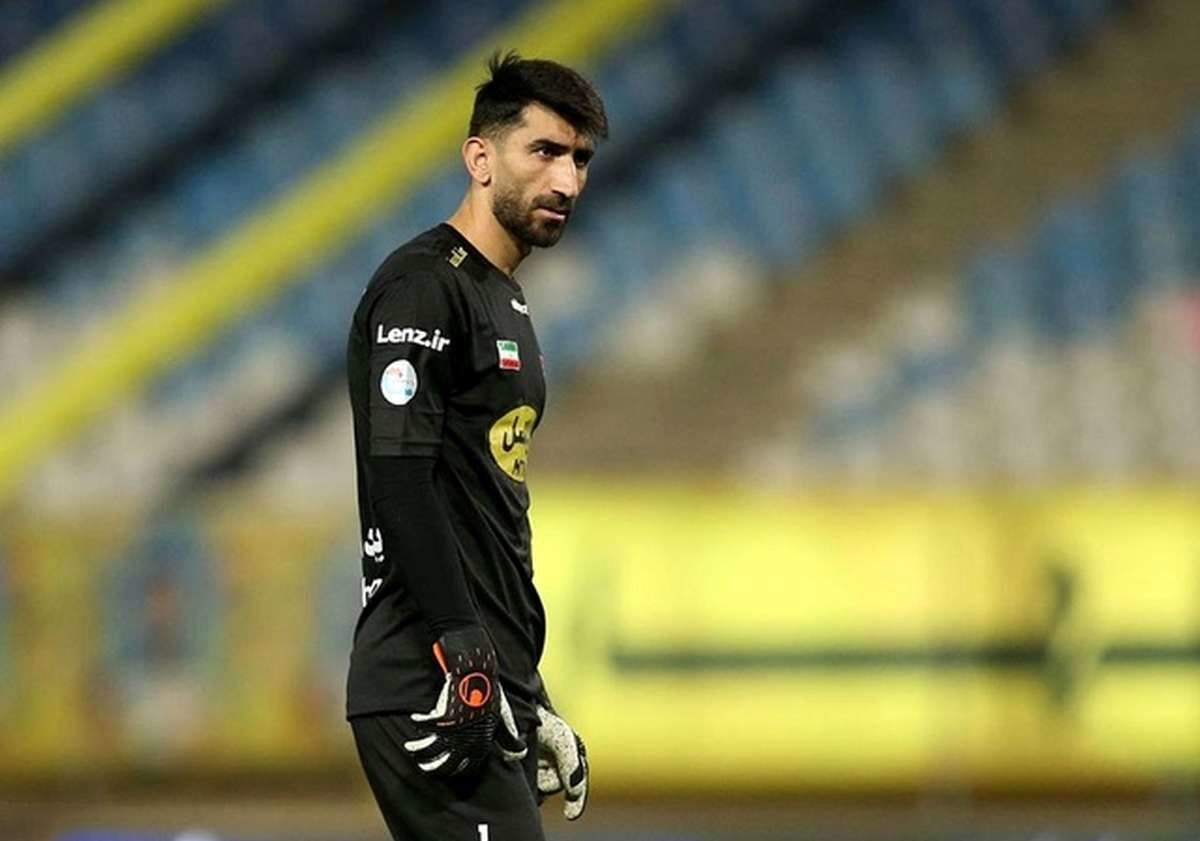 دروازه‌بان مصدوم پرسپولیس آماده بازی می‌شود.