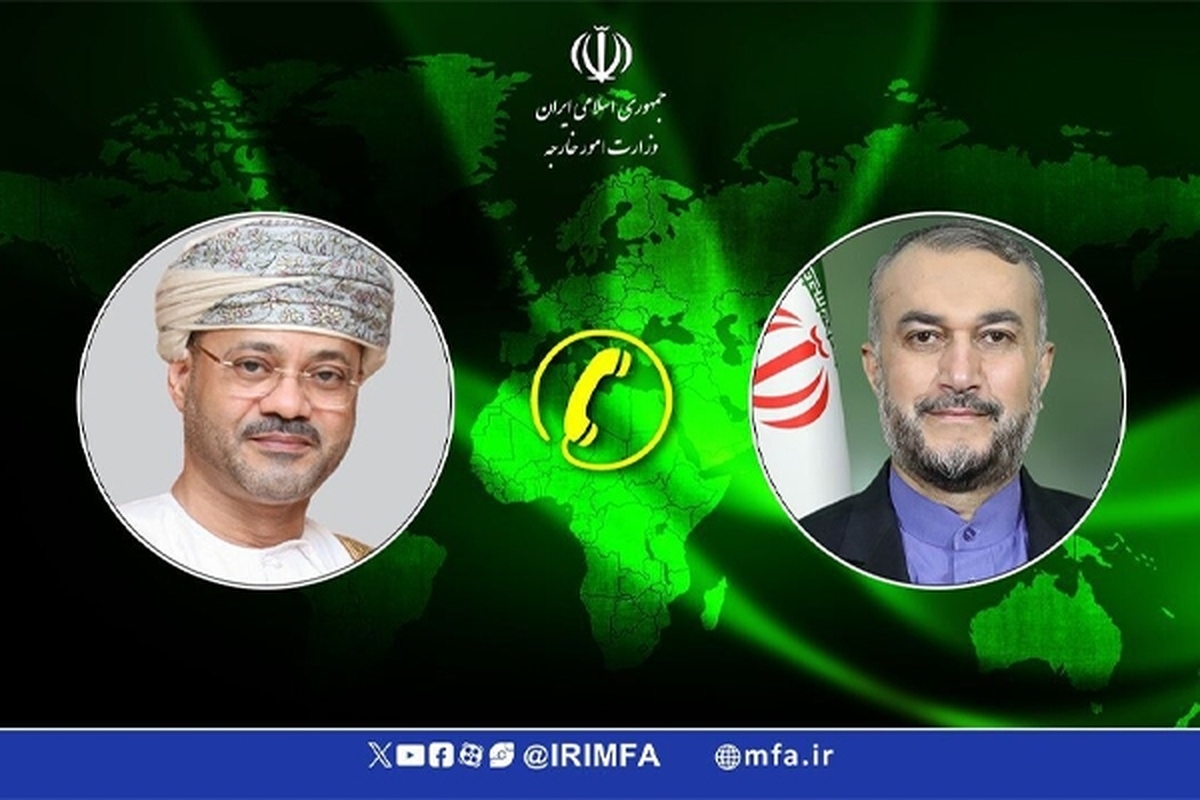 وزیران امور خارجه جمهوری اسلامی ایران و سلطنت عمان بر ضرورت تلاش‌های بین‌المللی برای خاتمه دادن به جنایات رژیم صهیونیستی، آتش بس فوری و ارسال کمک های انسانی برای مردم غزه تاکید کردند.