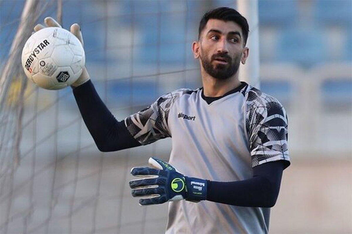 دروازه بان پرسپولیس بدون مشکل تمرین کرد.