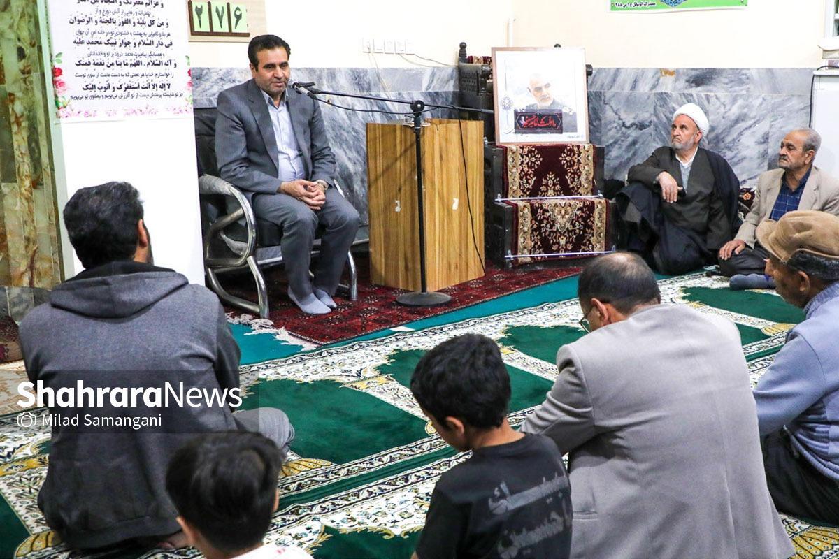 در ادامه سلسله نشست‌های بی‌واسطه اعضای شورای ششم با اهالی محلات مختلف حاشیه شهر، نوبت به محله شهید خوش‌سیما رسید تا مسجد حضرت ولی‌عصر (عج) میزبان حضور حسن کریمدادی، رئیس کمیسیون خدمات شهری شورای اسلامی شهر باشد.
