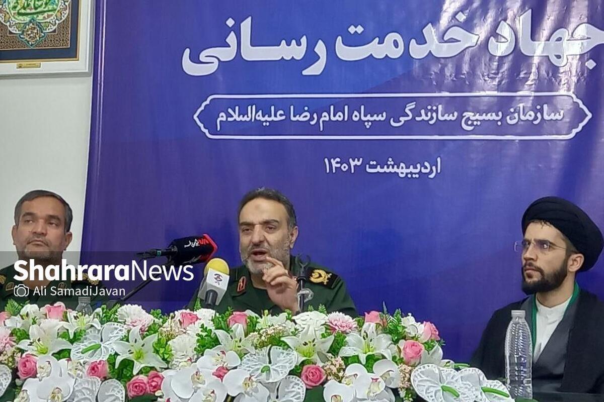 رئیس سازمان بسیج سازندگی کشور از افتتاح ۲ هزار و ۹۵۰ پروژه محرومیت‌زدایی در خراسان‌رضوی خبر داد.
