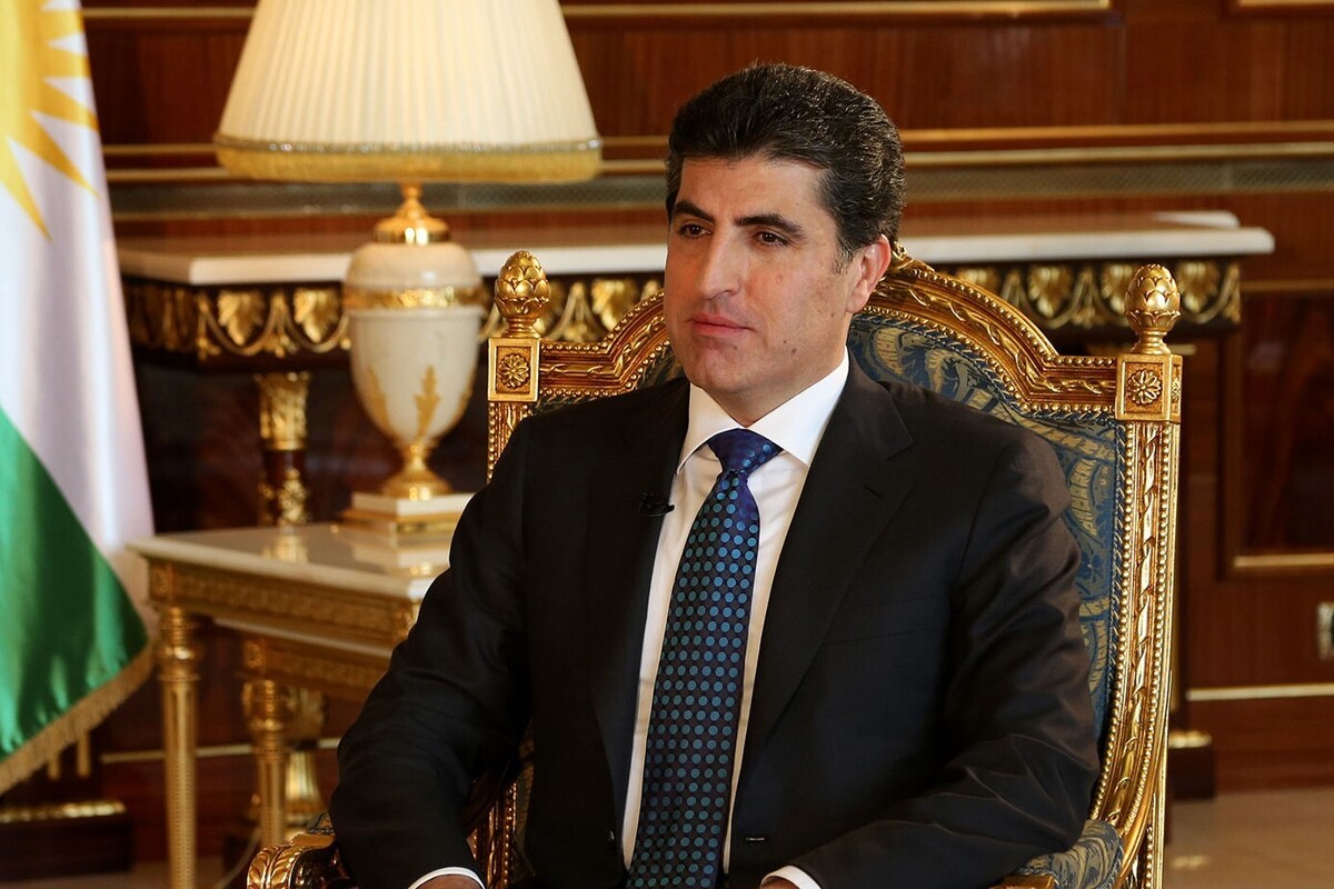 «نیچیروان بارزانی» رئیس اقلیم کردستان عراق، در رٲس هیاتی عالی رتبە از مقامات اقلیم کردستان، وارد تهران شد.